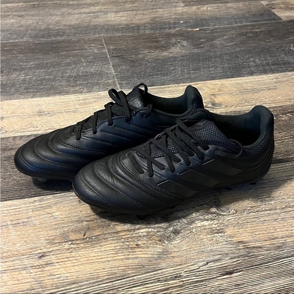 Adidas Copa 19.3 FG Black Cleats with Iridescent Logo (PRB 698001) - Picture 3 of 7